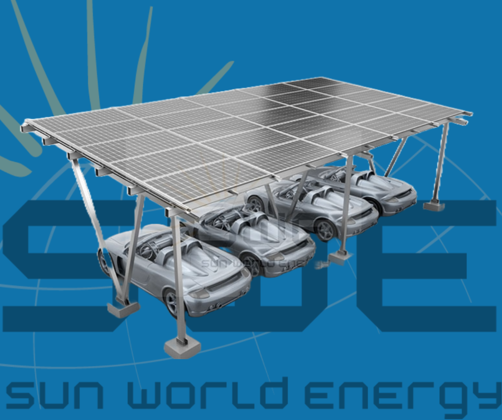 Marquesina de Aparcamiento Para Paneles Solares