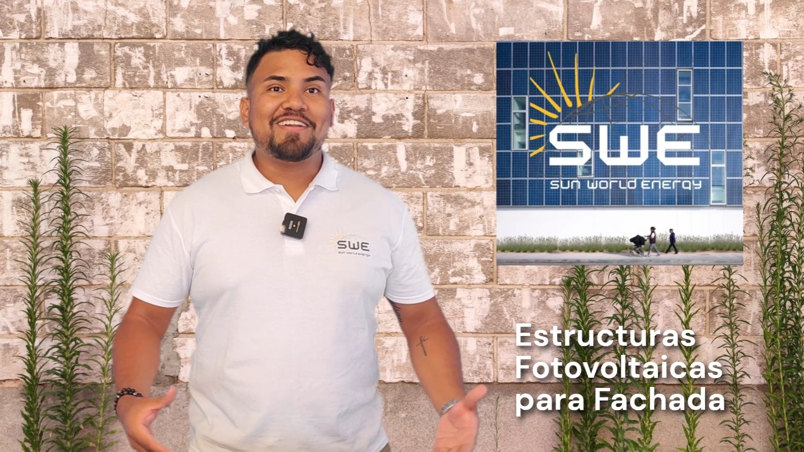 Aprende a instalar paneles solares en fachada/pared.