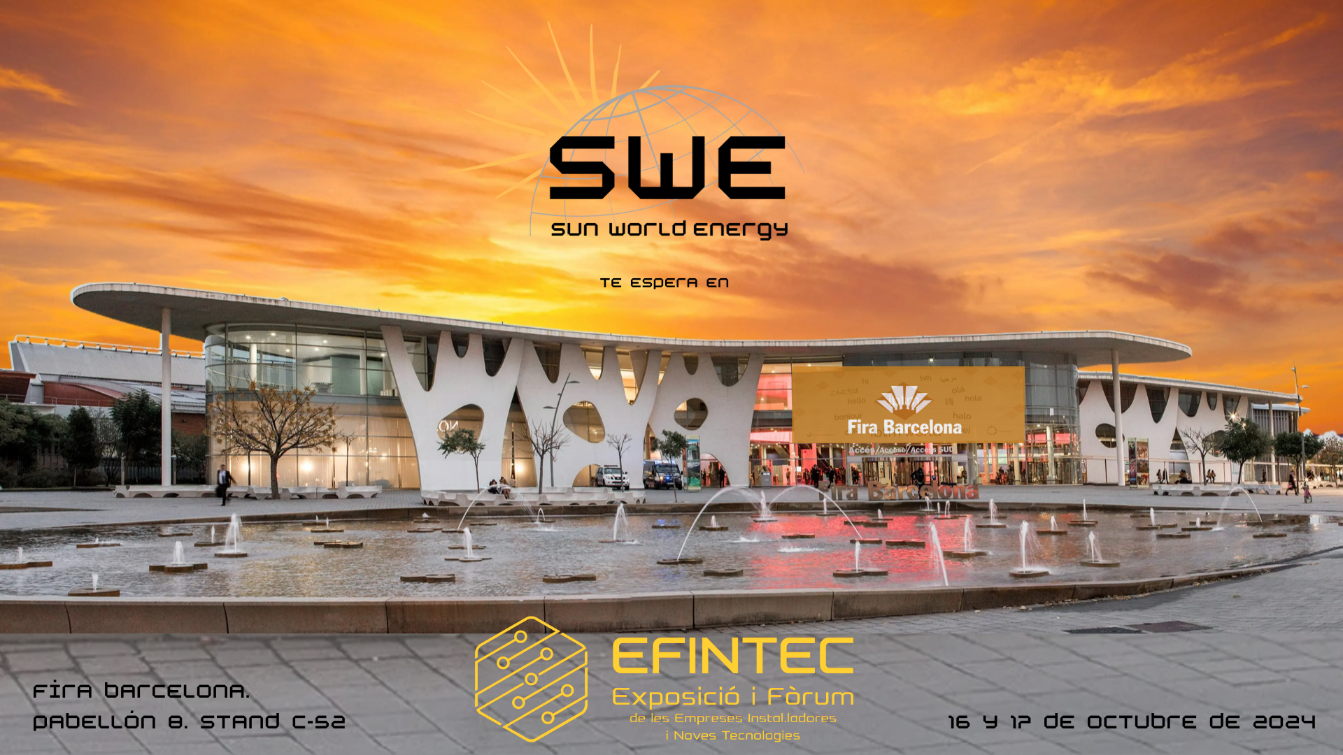 EFINTEC 2024 acoge a Sun World Energy.