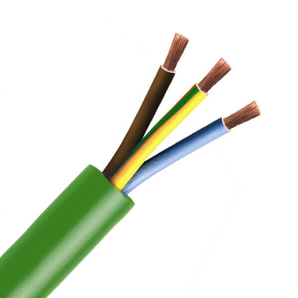 Cable Manguera Verde 3 X 2.5Mm² Zh Rz1-K (As) Libre de Halógenos