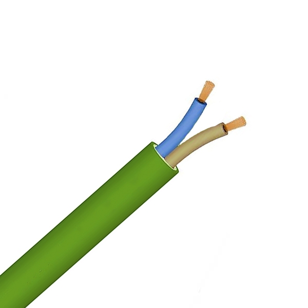 Cable Manguera Verde 2 X 1.5Mm² Rv-K  (Corte A Medida)