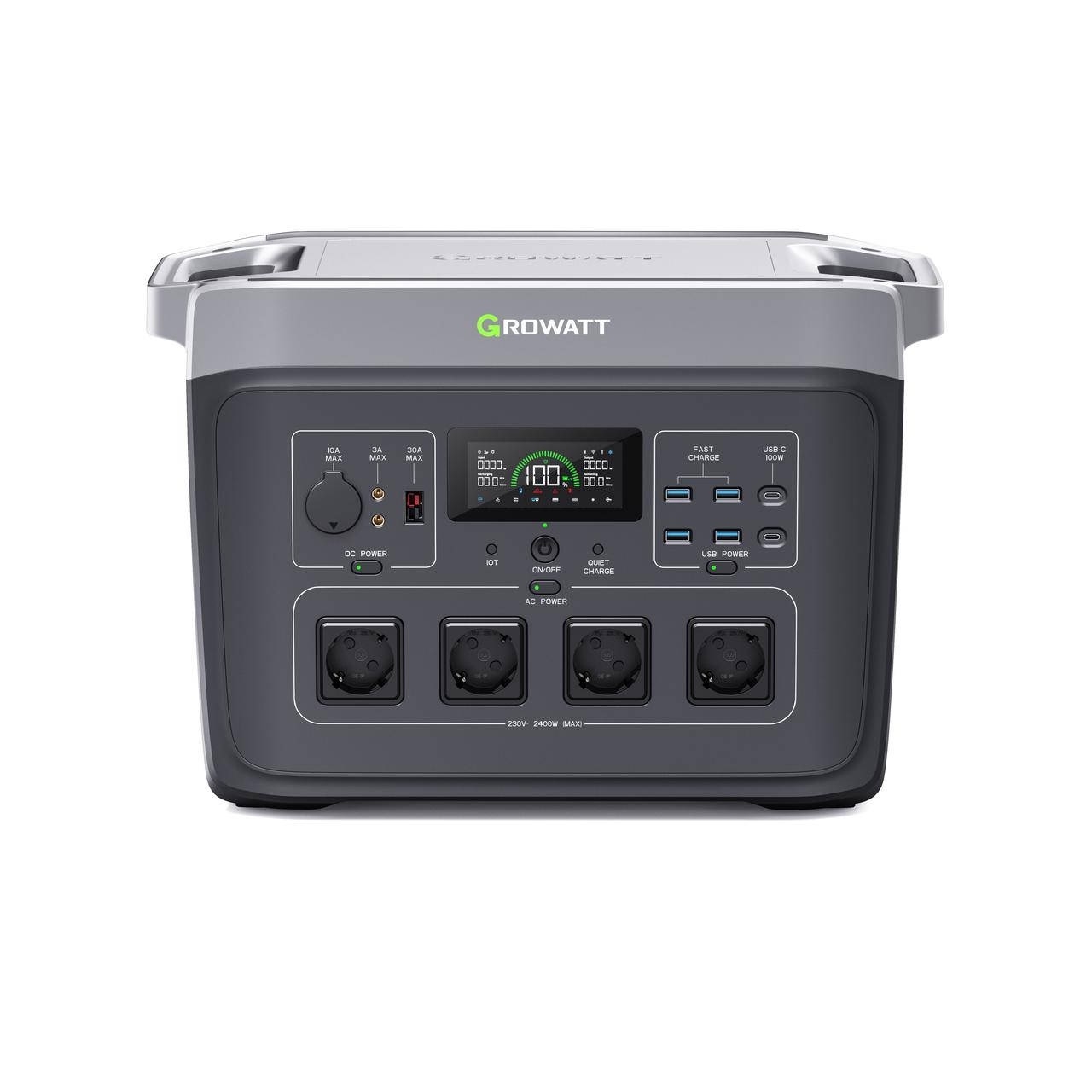 Growatt Oferta Estación de Energía Portátil Growatt Infinity 2000W