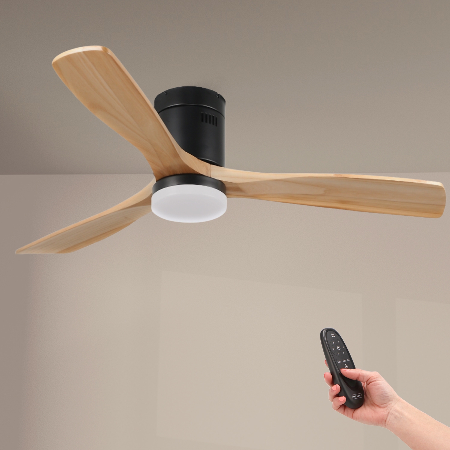 Ventilador de Techo Led Black Energy
