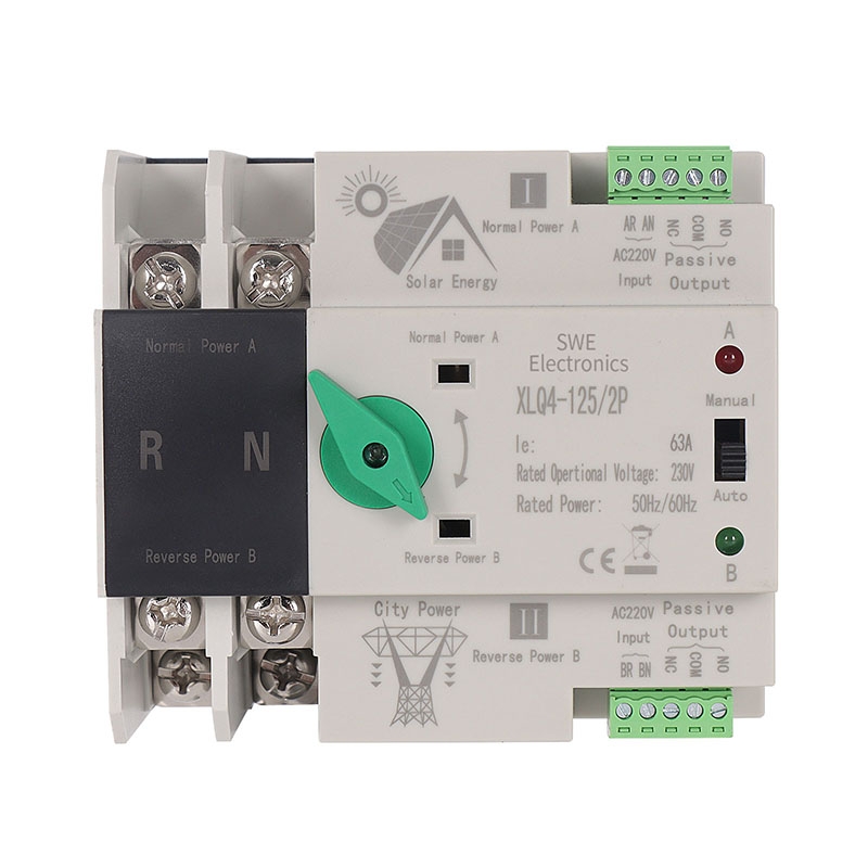 Contactor Monofásico Ats 2P 63A