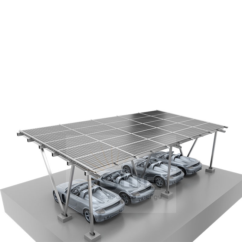 Cobertura de Estacionamento Para Painéis Solares