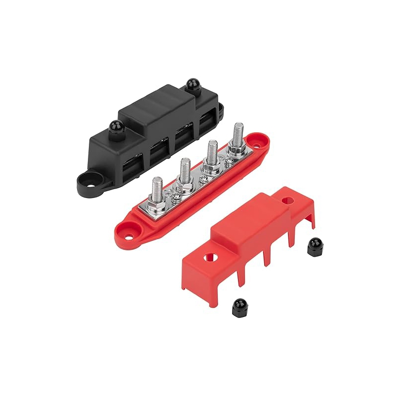 Bloco Terminal de 4 Posições Dc 12-48V 250A